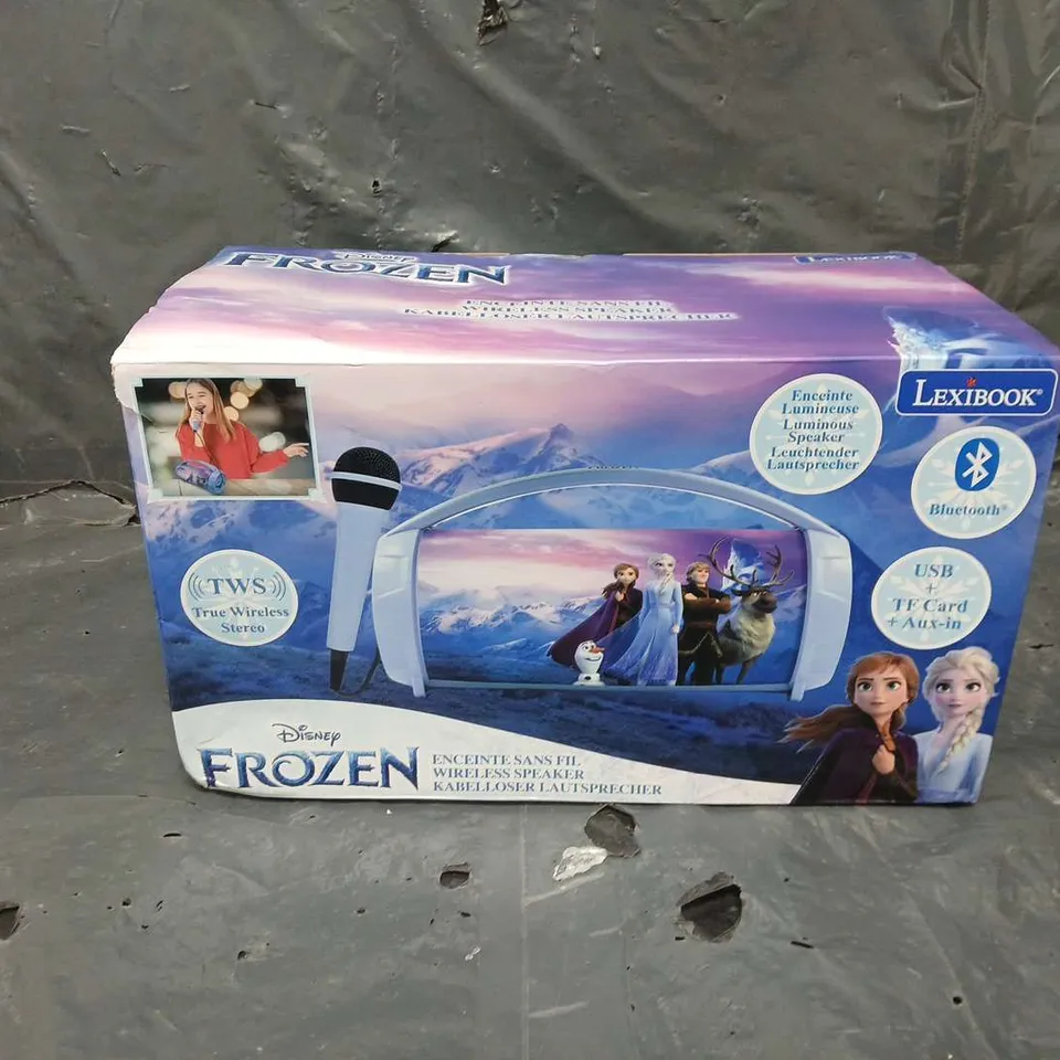 FROZEN BLUETOOTH LIGHT SPEAKER WITH MICROPHONE 