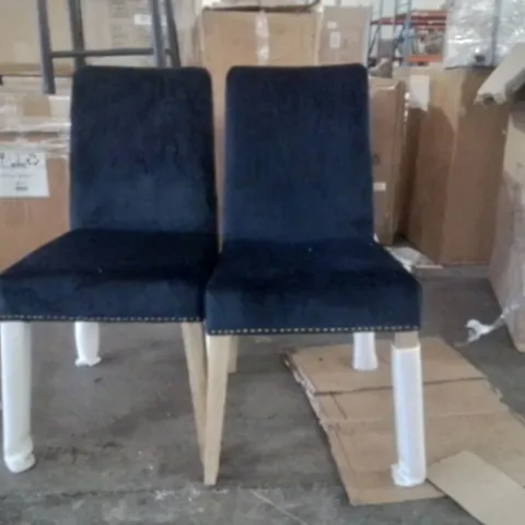 BOXED DINING CHAIRS ATLANTIC VELVET 2PCS