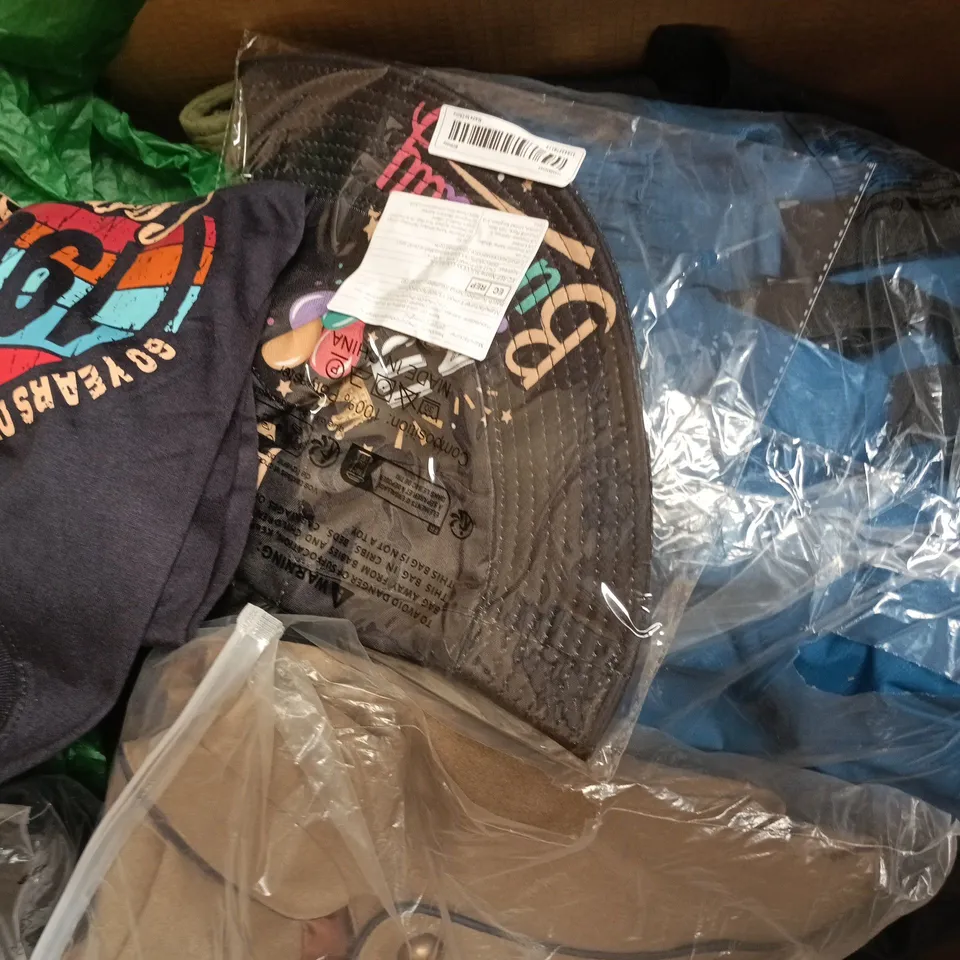 APPROXIMATELY 20 ASSORTED CLOTHING AND FASHION PRODUCTS IN VARIOUS STYLES AND SIZES - COLLECTION ONLY