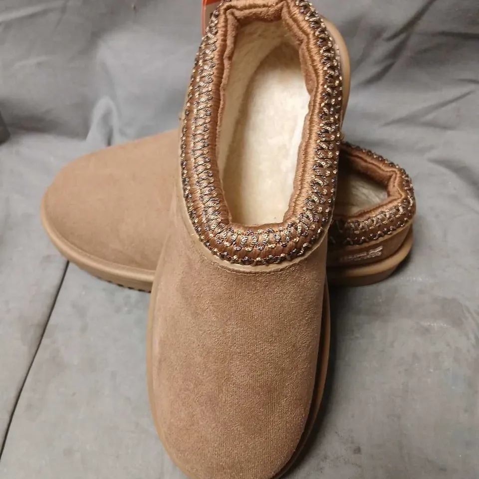 REGATTA RISLEY MULE WP BURNT TAN SLIPPER BOOTS – UK 5
