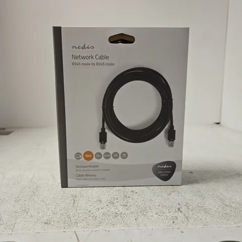 NEDIS NETWORK CABLE RJ45 MALEL TO RJ45 MALE