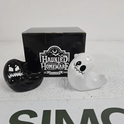 LOT OF 24 BRAND NEW KILLSTAR BOO EKK SALT & PEPPER SHAKERS