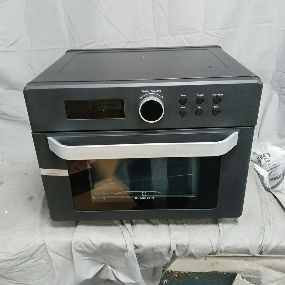 KLARSTEIN ELECTRIC COUNTERTOP OVEN – BLACK 