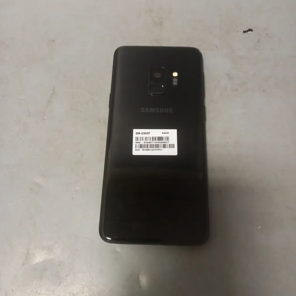 SAMSUNG GALAXY S9 (SM-G960F) IN BLACK