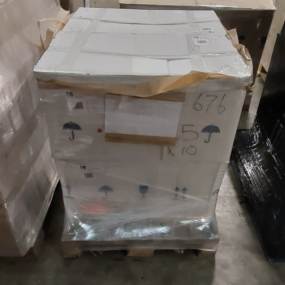 PALLET TO CONTAIN APPROX 4 X BOXED CALYPSO ESPERIA WALL HUNG VANITY UNITS