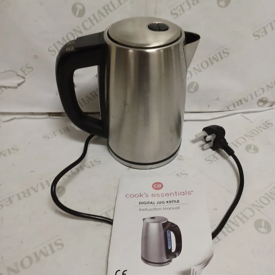 COOK'S ESSENTIALS MULTI TEMPERATURE 1.7L KETTLE