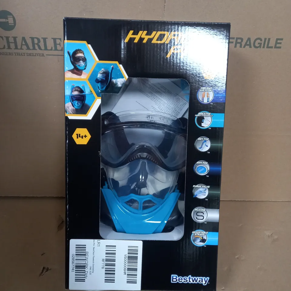 HYDRO-PRO SEA CLEAR FLOWTECH SNORKELLING MASK RRP £99.98