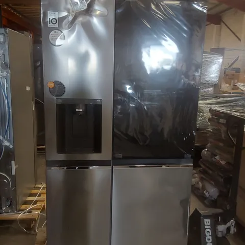 LG GSGV81PYLL AMERICAN STYLE SMART TOTAL NO FROST FRIDGE FREEZER - PRIME SILVER