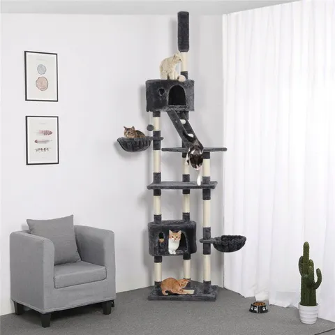 BOXED 228-255cm H LARGE CAT TREE (1 BOX)