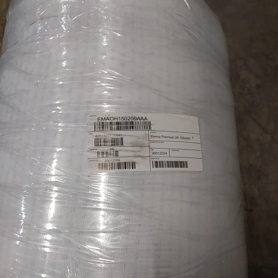 QUALITY BAGGED AND ROLLED EMMA PREMIUM 150CM KING SIZE MATTRESS 