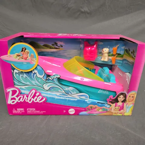 BOXED BARBIE SPEEDBOAT PLAY SET