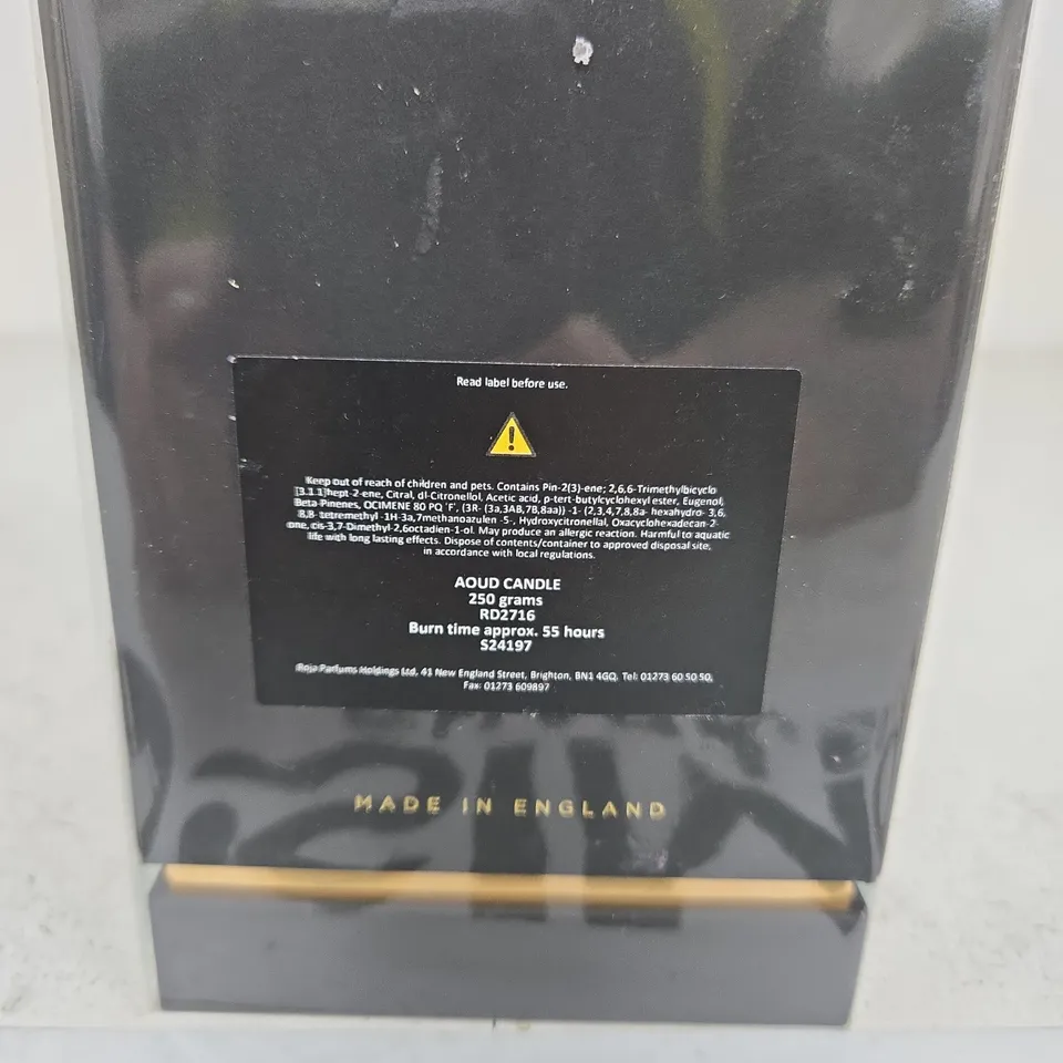 ROJA PARFUMS AOUD CANDLE 250G