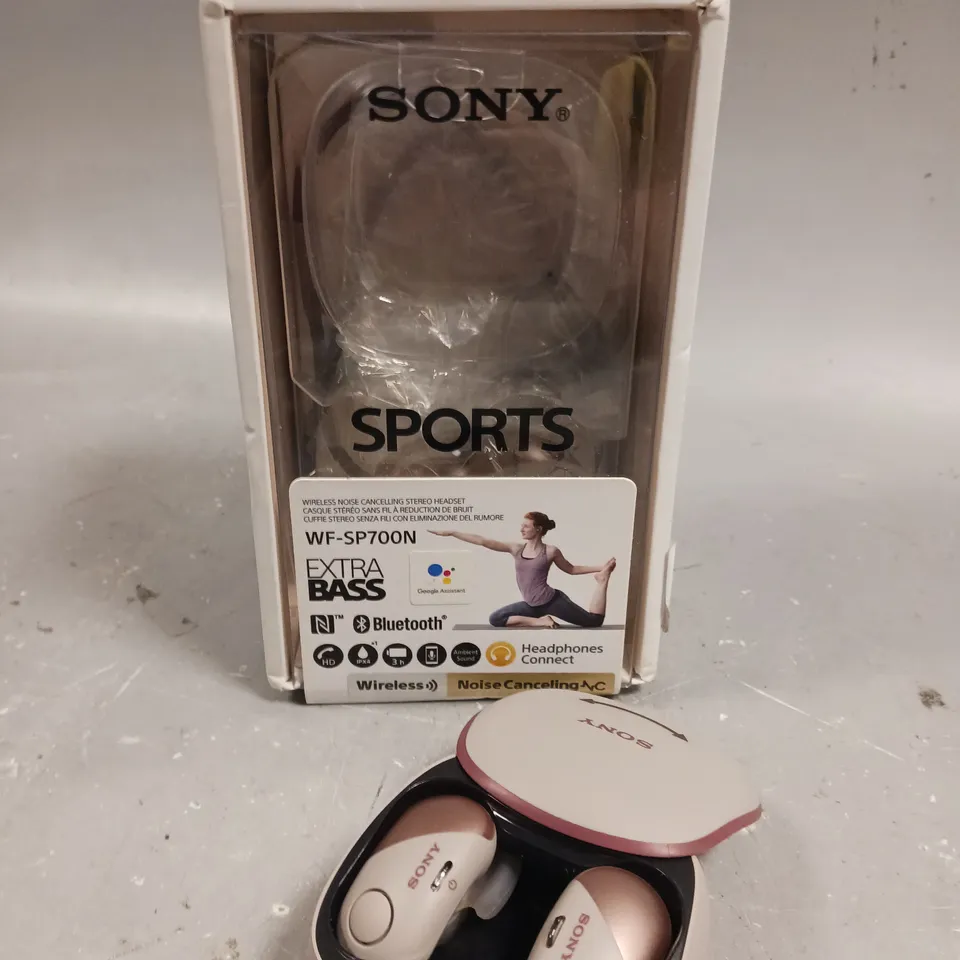 BOXED SONY WF-P700N SPORTS WIRELESS EARPHONES 