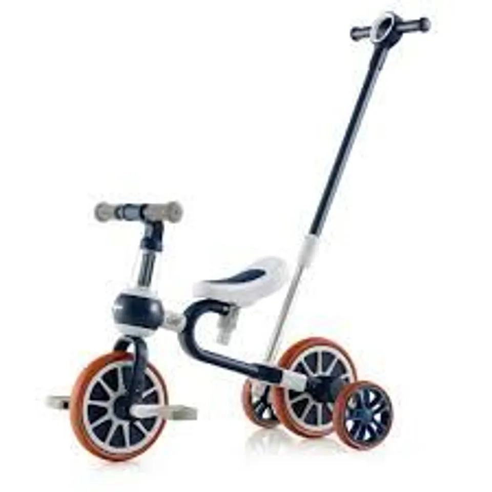 BOXED 4-IN-1 MULTIFUNCTIONAL KIDS TRAINING BALANCE TRIKE WIH ADJUSTABLE PUSH HANDLE