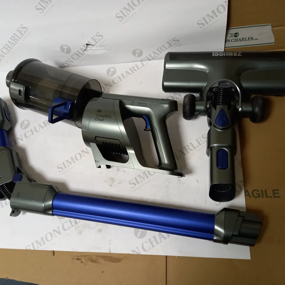 ZANUSSI ZANXZ251BL CORDLESS RECHARGEABLE HAND STICK VACUUM - BLUE
