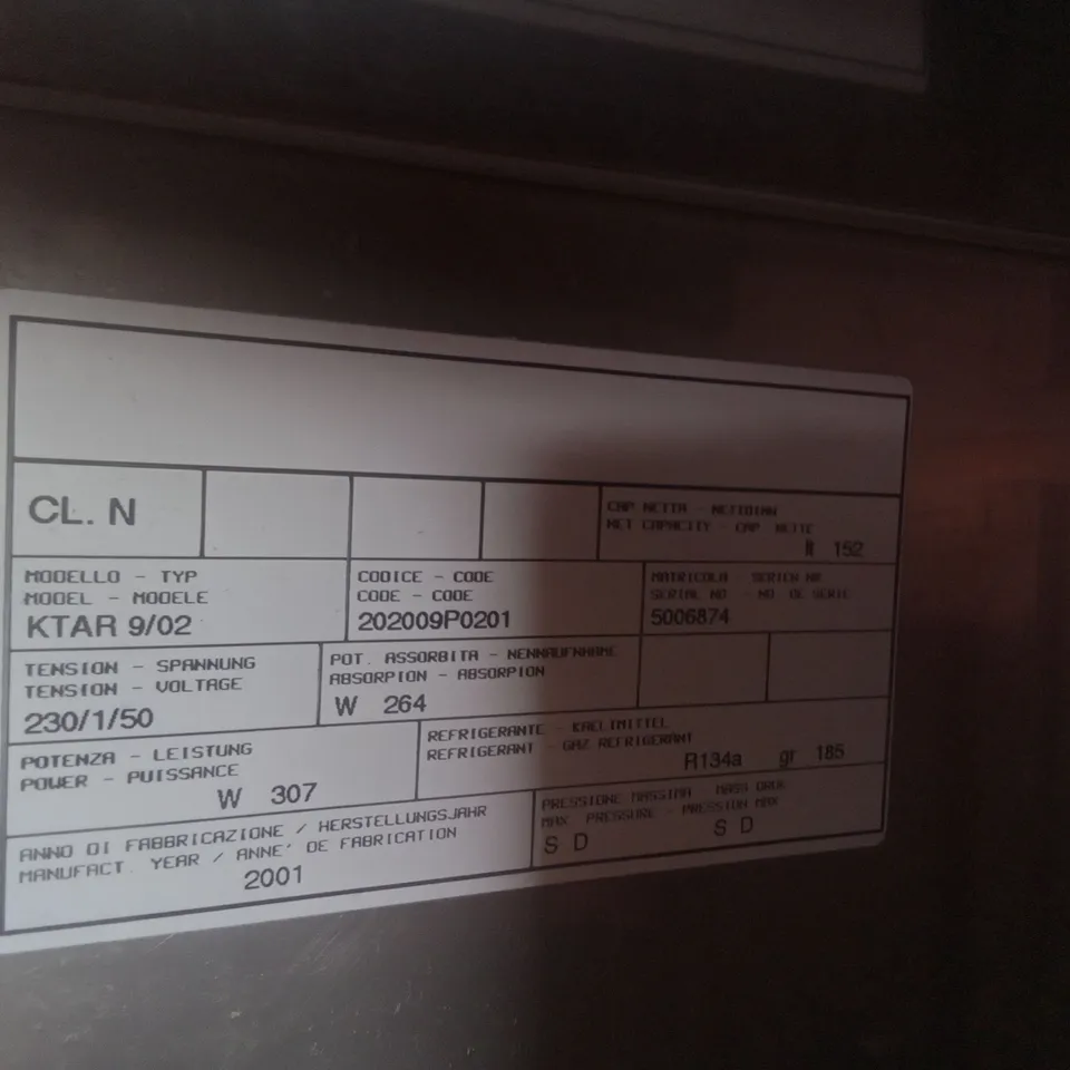 2 DRAWER CHILLER WITH WORKSPACE 