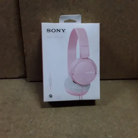 BOXED SONY MDR-ZX110AP HEAD PHONES -PINK