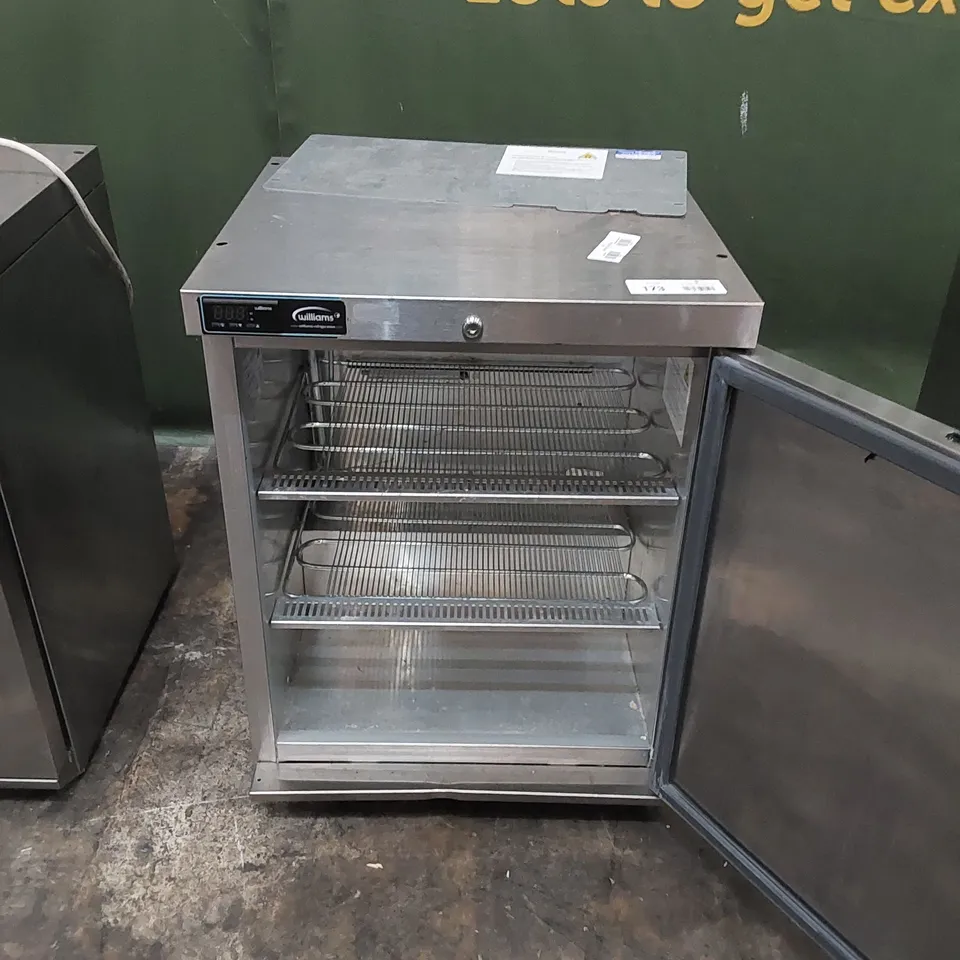 WILLIAMS LA135SA R290 R1 AMBER COMMERCIAL UNDER COUNTER FREEZER