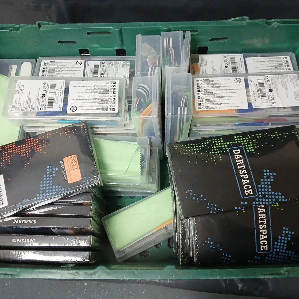 APPROXIMATELY 30 ASSORTED ITEMS TO INCLUDE DARTSPACE DARTS SET & HABWEA 10 TOOL BOXES