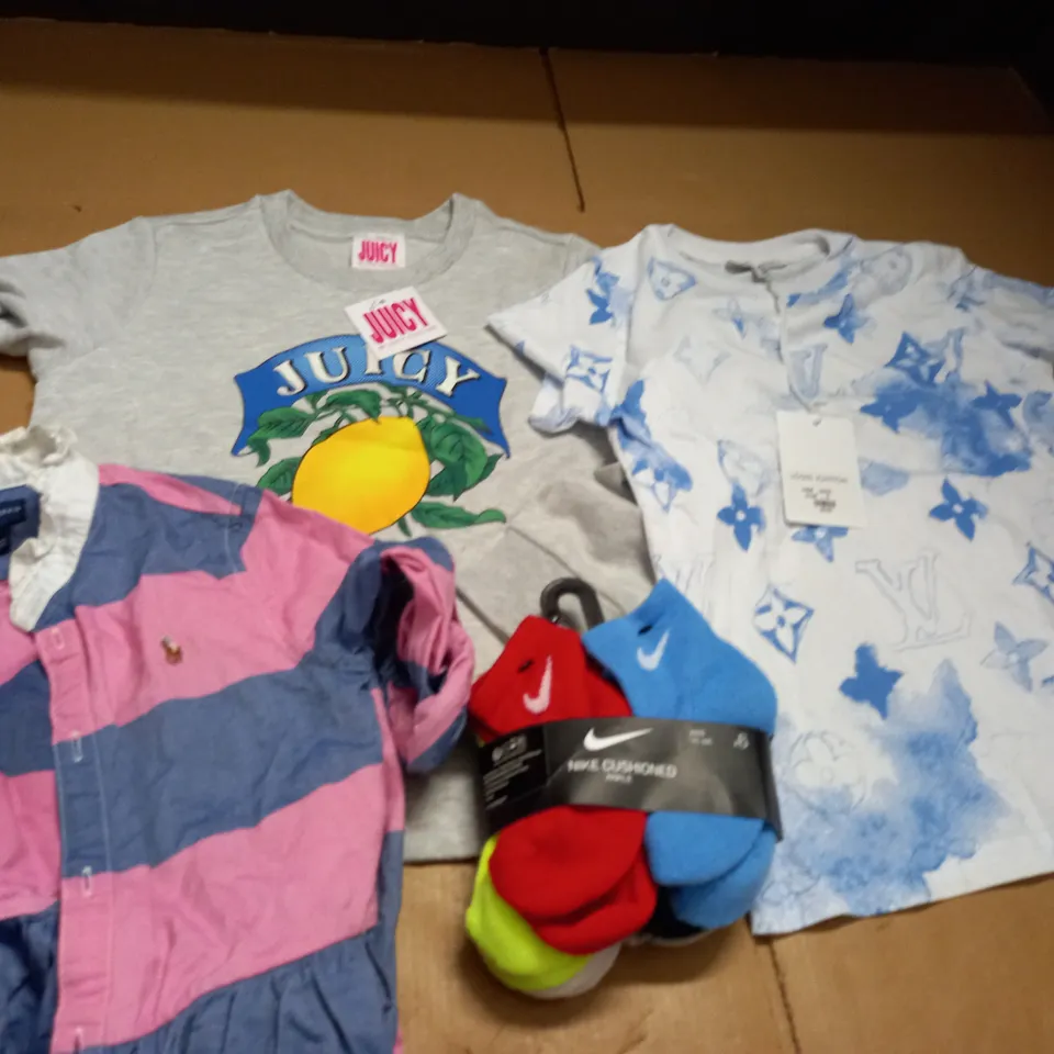 LOT OF 4 ASSORTED DESIGNER CLOTHING ITEMS 