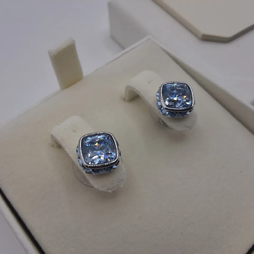 BOXED SWAROVZKI STUD EARRINGS