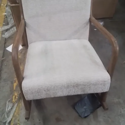 VELVET ROCKING CHAIR 