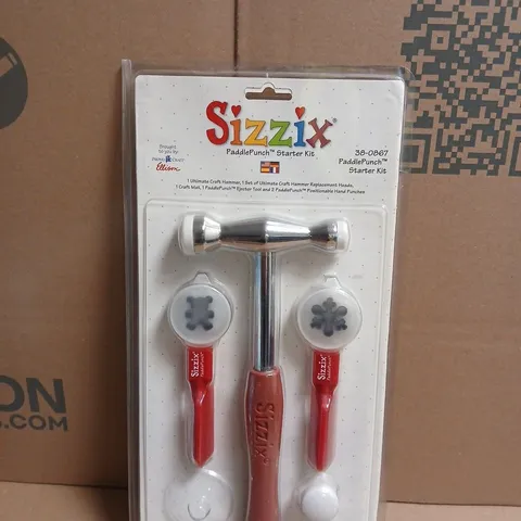 SIZZIX PADDLEPUNCH STARTER KIT – CRAFT PUNCH TOOL SET