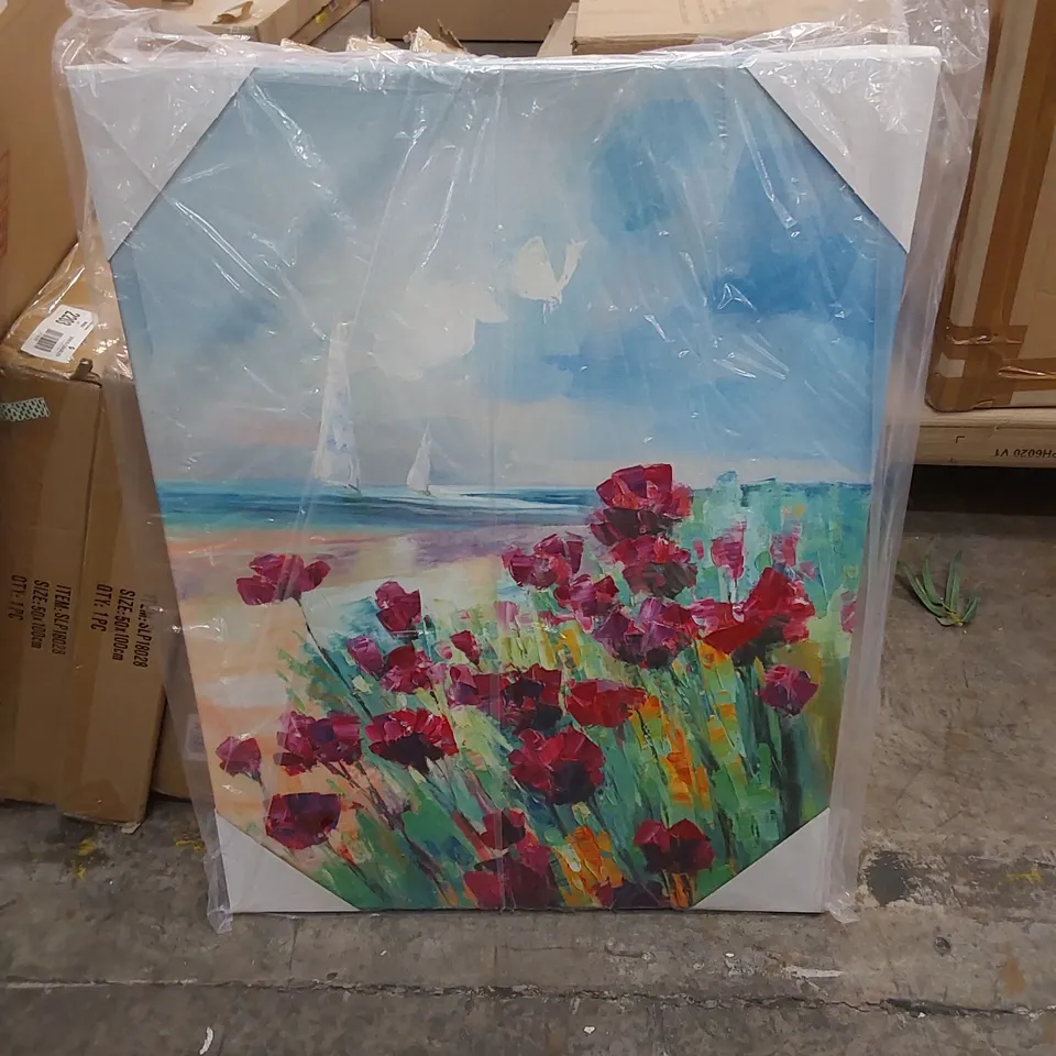 BY THE SEA - WRAPPED CANVAS // SIZE: 60 X 80cm