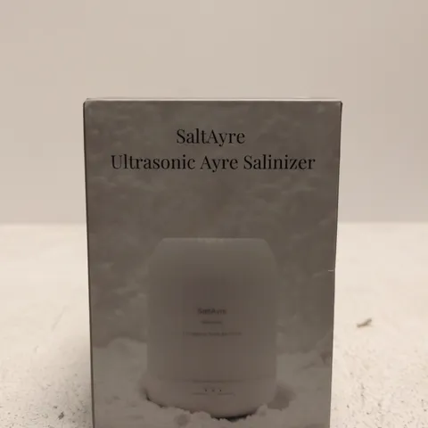 SALTAYRE ULTRASONIC AYRE SALINIZER – WELLNESS DEVICE, BOXED