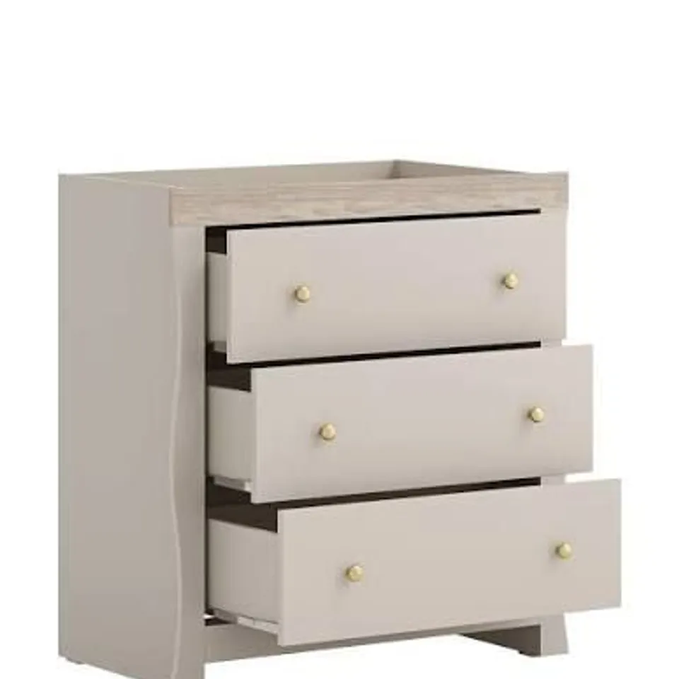 BOXED LITTLE ACORNS CELESTE CHANGER - CASHMERE & GREY-ASH (2 BOXES)