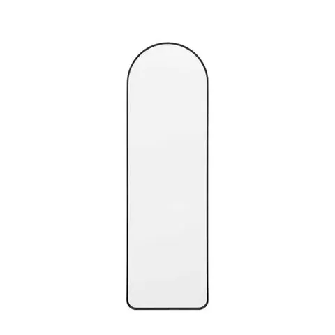 BOXED GALLERY DIRECT HEYFIELD ARCH MIRROR BLACK 450X35X1500MM