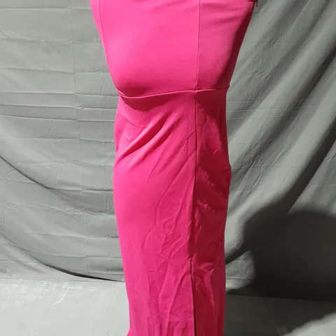 CLUB L HOT PINK MAXI DRESS SIZE 8