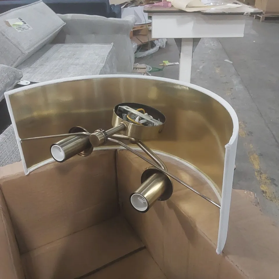 BOXED LANDOVER 2-LIGHT WALL LIGHT