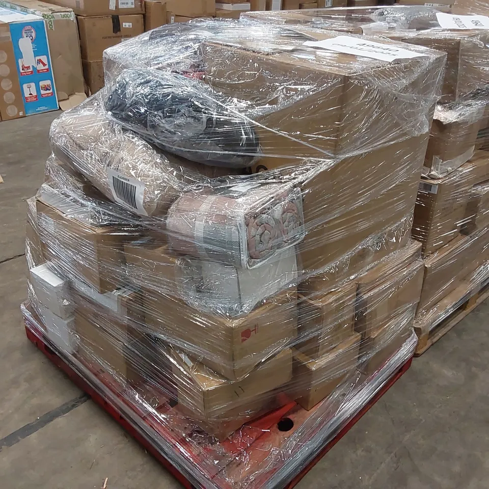 PALLET OF APPROXIMATELY 110 UNPROCESSED RAW RETURN ITEMS TO INCLUDE;