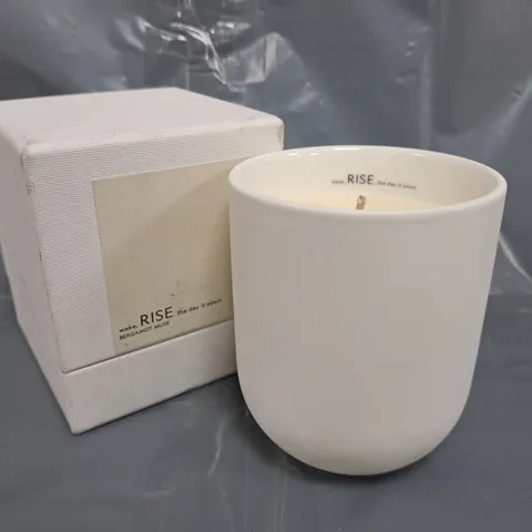 UNBRANDED BERGAMOT MUSK SCENTED CANDLE