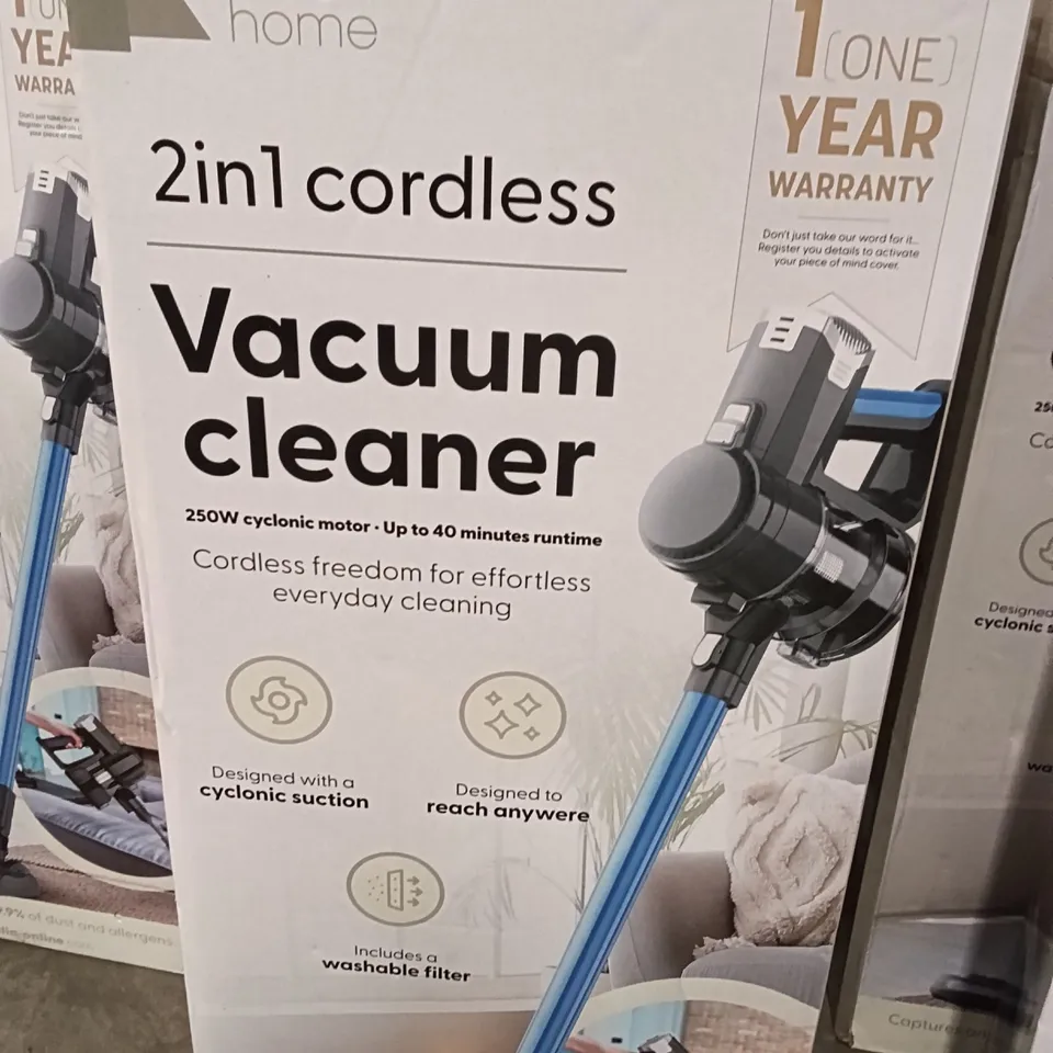 BOXED KEPLIN 2IN1 CORDLESS VACUUM CLEANER 