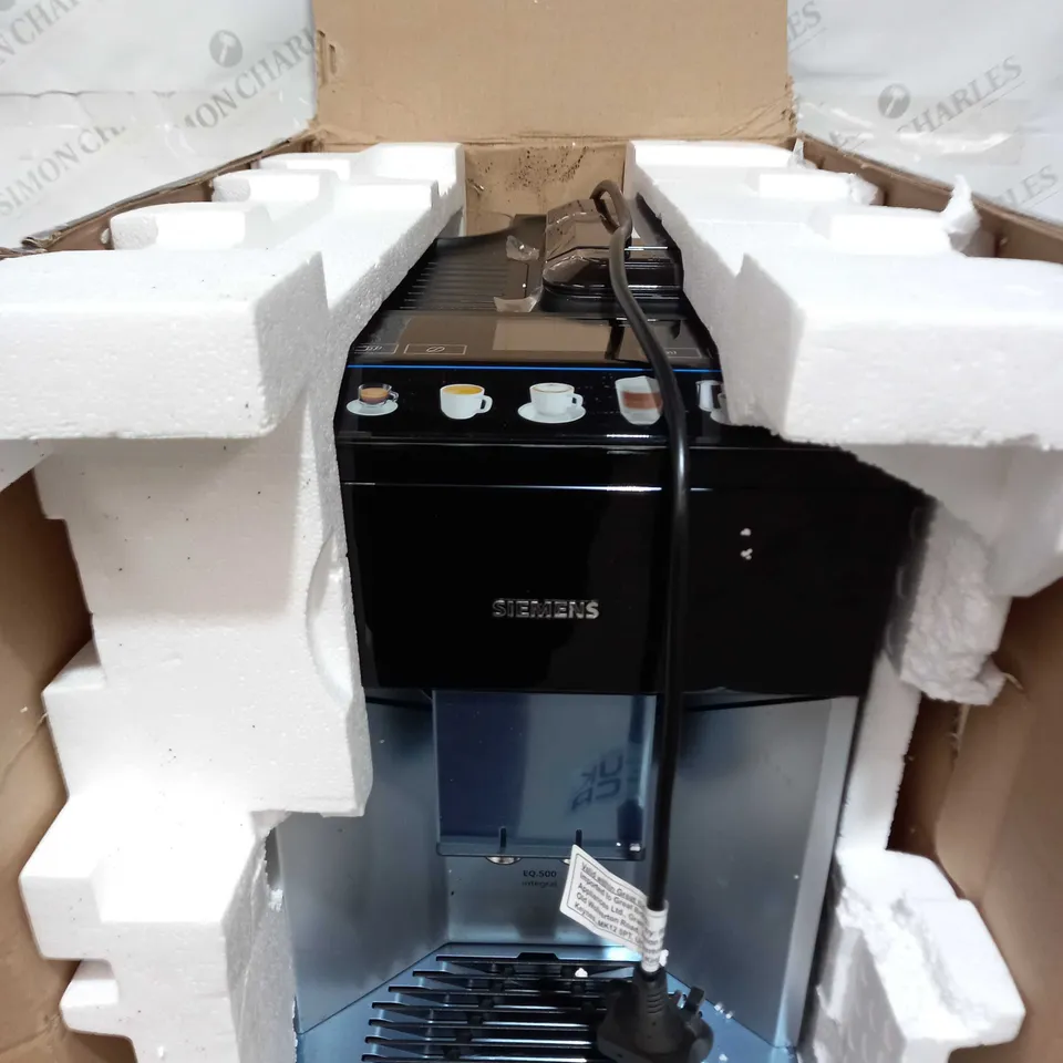 SIEMENS EQ 500 INTEGRAL AUTOMATIC ESPRESSO MACHINE 