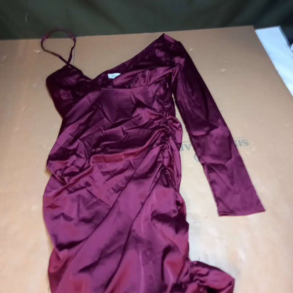 OH POLLY WRAP OVER MINI DRESS SIZE 10