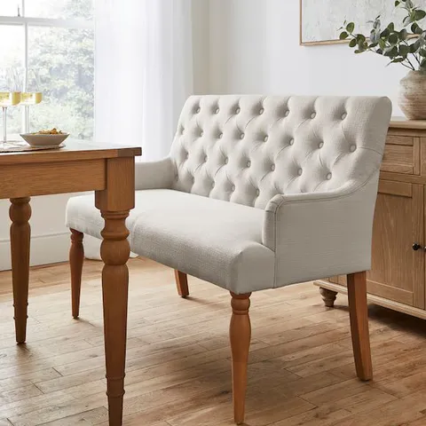 MAE DINING BENCH UK319 NATURAL BOXED