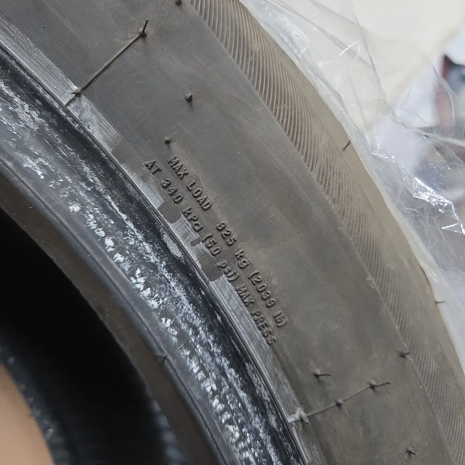 CAR TYRE  – WRAPPED IN PROTECTIVE PACKAGING 