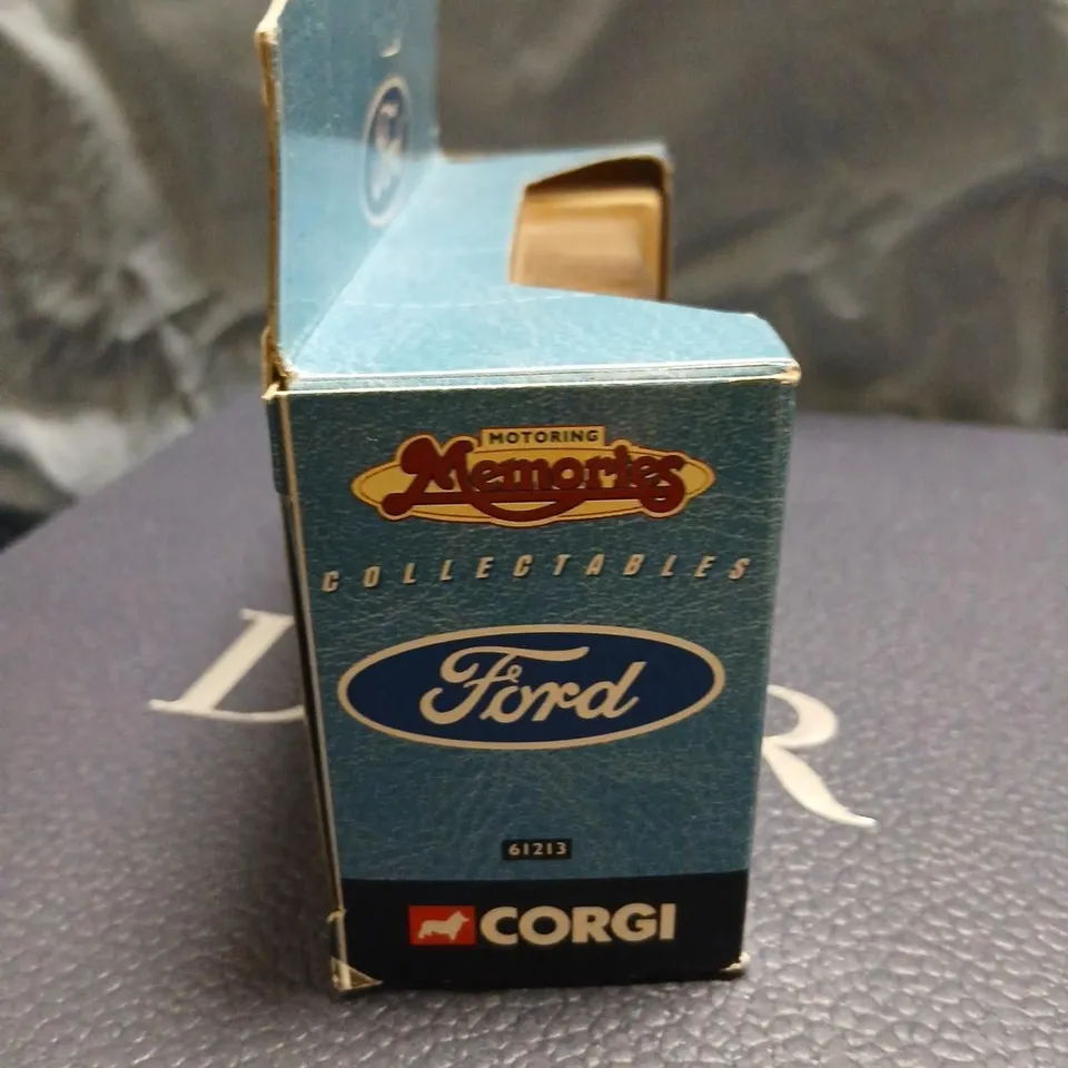 CORGI FORD MOTORING MEMORIES COLLECTABLES DIE-CAST CAR – RED