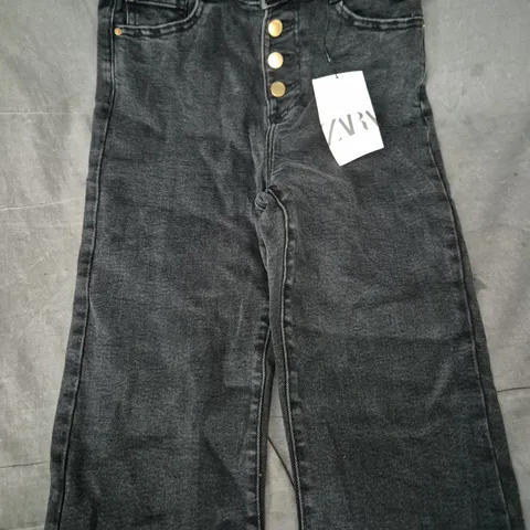 ZARA FLARE FIT JEANS, WOMEN'S, UK 6 (EU 34)