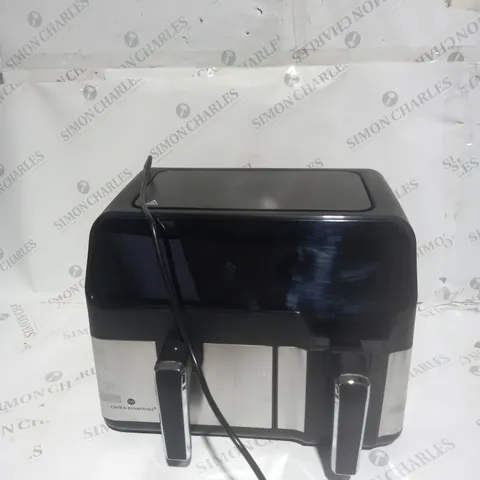 COOK'S ESSENTIALS 7.7L DUAL AIR FRYER 
