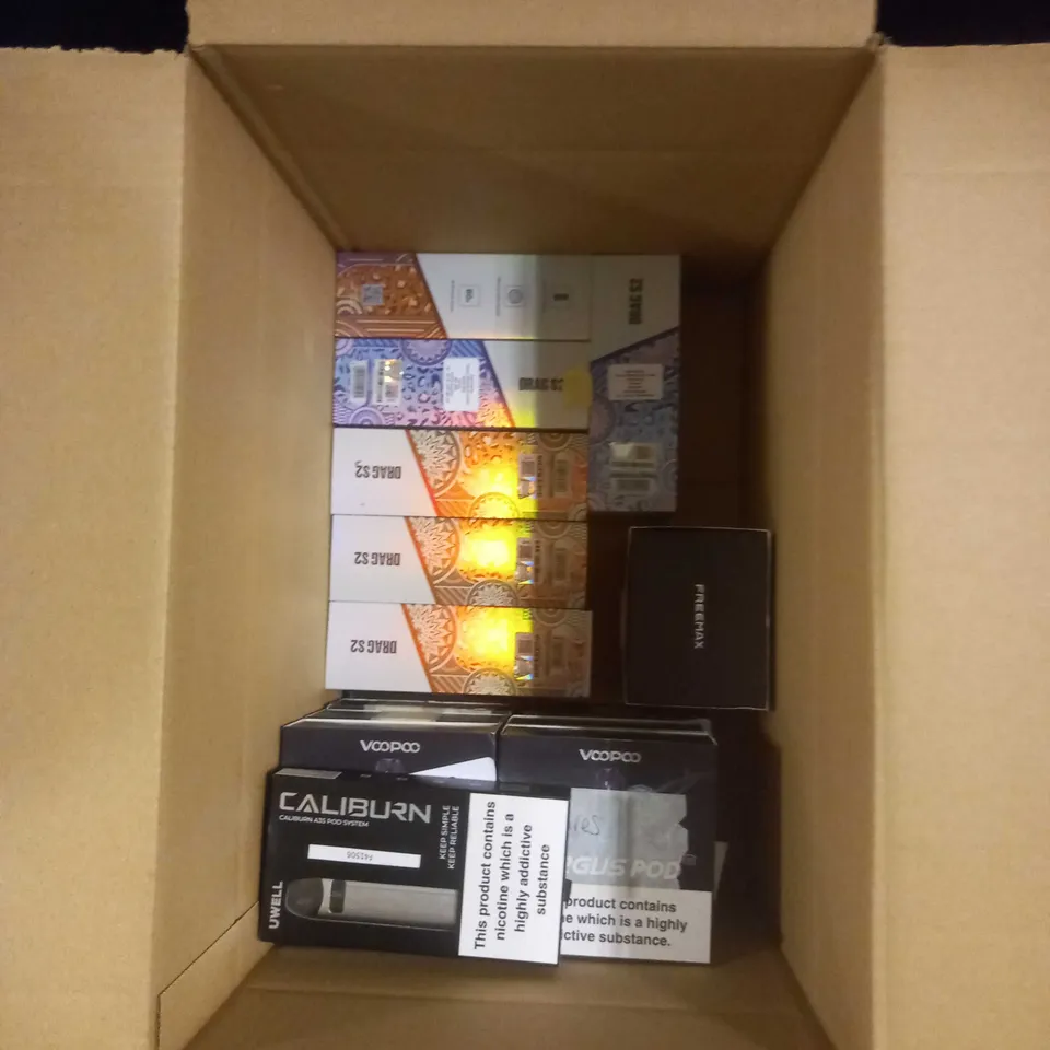 APPROXIMATELY 20 BOXED E-CIGARETTES TO INCLUDE VAPORESSO, VOOPOO, INNOKIN ETC 