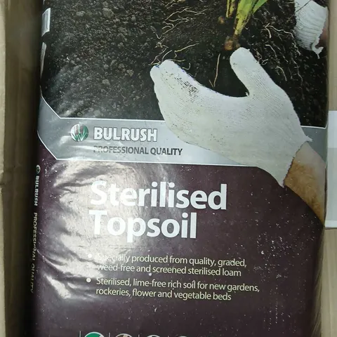 25L BAG WOODLAND STERALISED TOP SOIL - COLLECTION ONLY