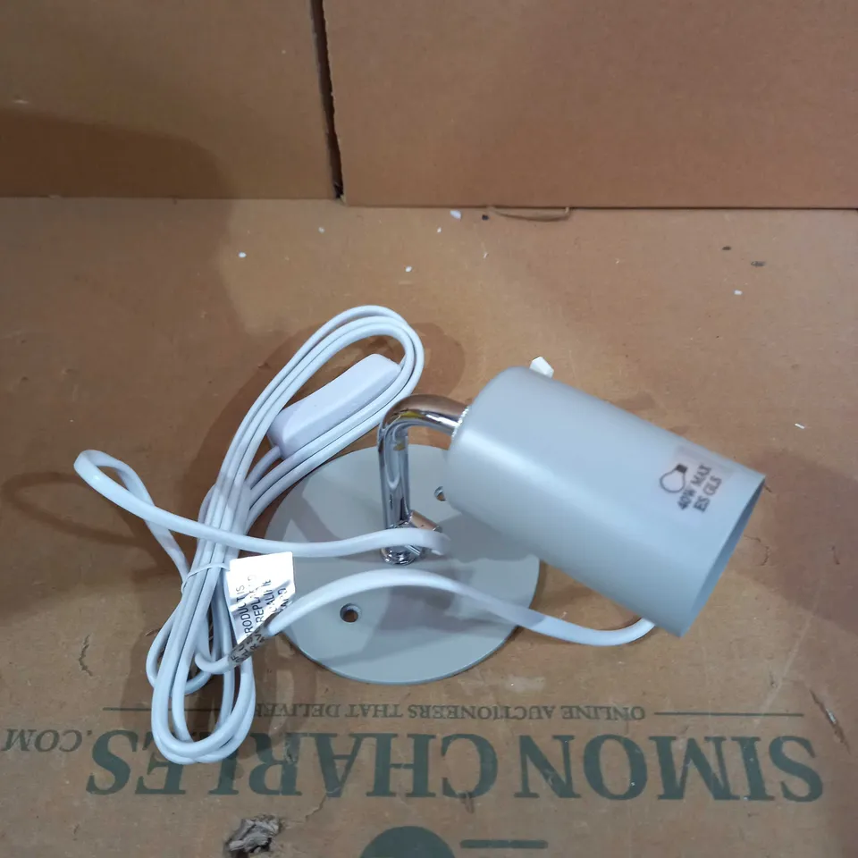 JOHN LEWIS HOUSE SPOKE PLUG IN WALL LIGHT