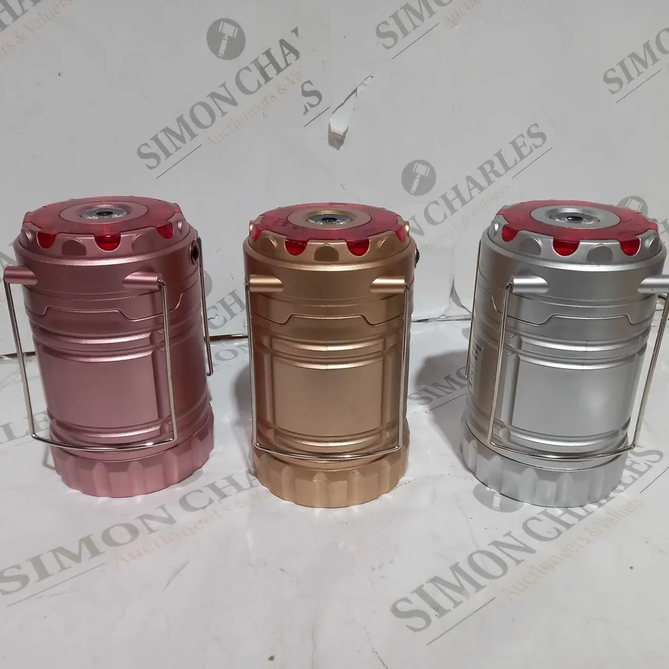 COB LANTERN SET OF 3 