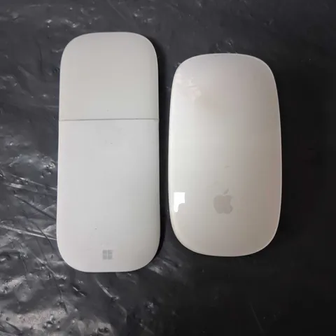 APPLE MOUSE AND MICROSOFT MOUSE