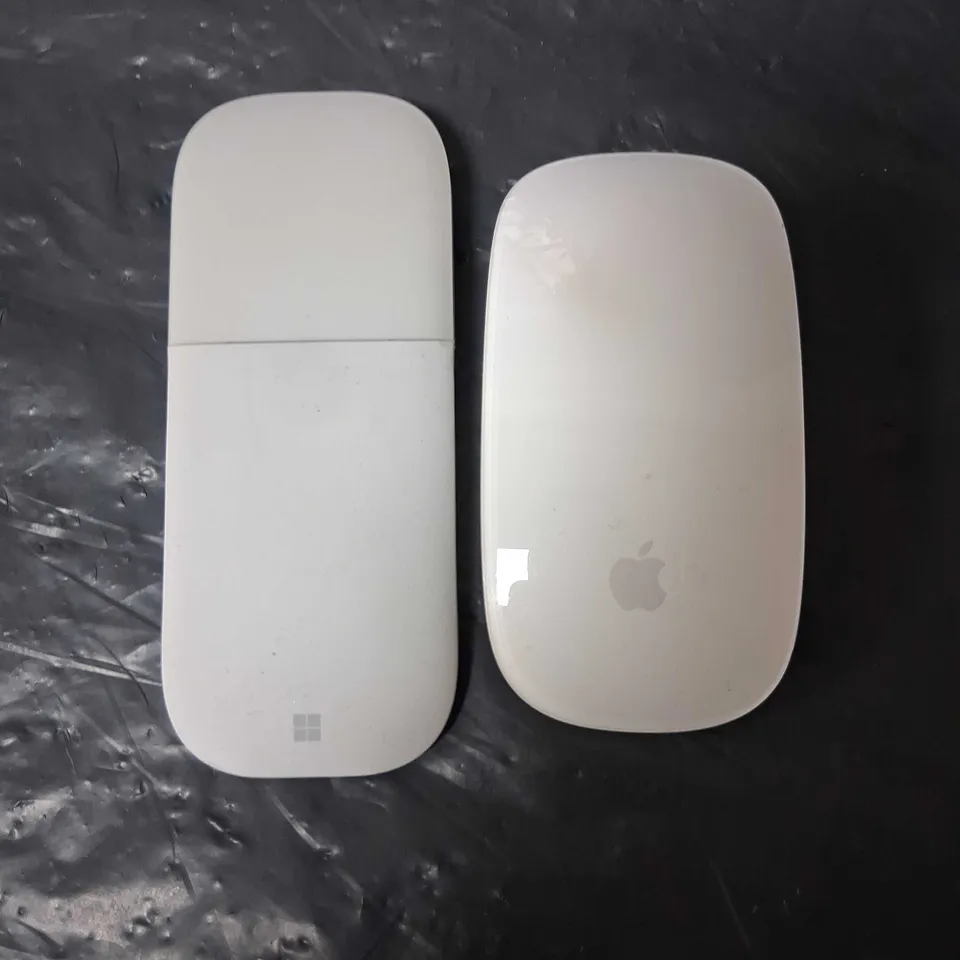APPLE MOUSE AND MICROSOFT MOUSE