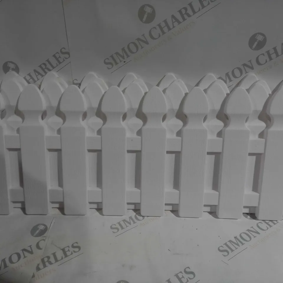 AQS ROYAL PICKET FENCES IN WHITE (BD 11-005)